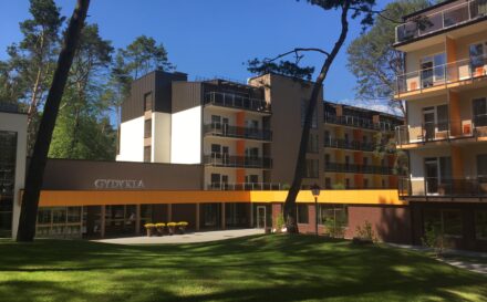Gydymo paskirties sanatorinio komplekso statybos Algirdo g. 22, Birštone, projektas